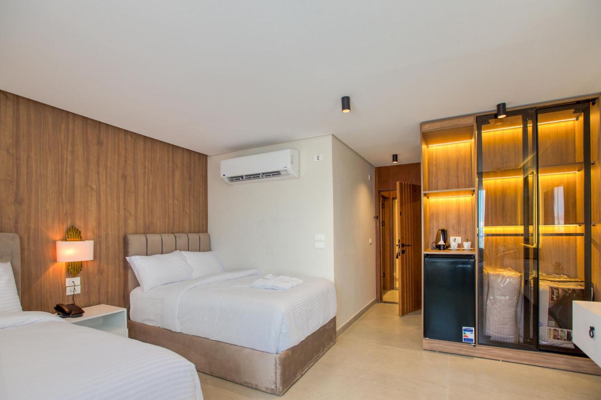 Galaxy Pyramids View Inn Kafret el-Gabal Exterior foto